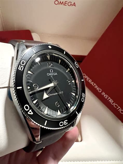 new omega seamaster 300 lug to lug|Omega Seamaster 300 track.